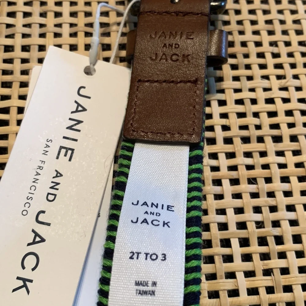 Janie and Jack Toddler Boys Stretch Belt